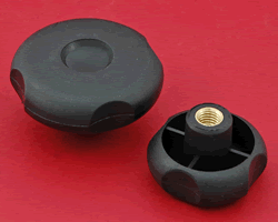 Plastic hand wheels